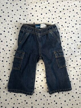 Old Navy Wide Leg Jeans 12-18 months